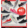 Rebel Sports - Up to 40% off Selected Men&#039;s, Women&#039;s &amp; Kids Footwear (Adidas, Nike, Under Armour etc.)