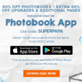 Photobook A.U - Father&#039;s Day Special: 60% Off Photobooks + Extra 60% Off Upgrades &amp; Additional Pages via App