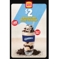 Hungry Jacks - Chocolate Oreo Deluxe Shake $2 via App - Pick-Up Only