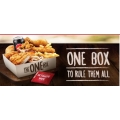 KFC - The &#039;One&#039; Box for  $11.95 (NSW/VIC/QLD/SA/WA)