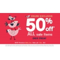 50% Off All Sale + Free Delivery At Charlie &amp; Me - Online Exclusive Offer Valid till 18 July 