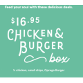 Oporto - Chicken &amp; Burger Box $16.95 (Nationwide)