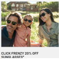 OPSM - Click Frenzy 2021: 20% Off Sunglasses + Free Delivery - 3 Days Only