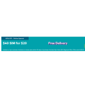 Optus - $40 45GB SIM Starter Kit for $20 + Free Delivery
