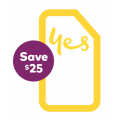 Optus - $40 Unlimited Talk &amp; Text 45GB SIM Starter Kit $15 + Free Delivery