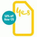 Optus - $40 SIM Starter Kit for $20 + Free Express Delivery