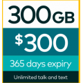 Optus - $300 Mobile 300GB SIM Starter Kit $225 + Free Express Delivery