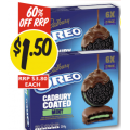 NQR - Oreo Cadbury Choc Mint 204g $1.5 (Was $3.8)