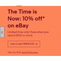 eBay - 10% Off Everything - Minimum Spend $120 (code)! Max. Discount $1000