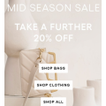 Oroton - Mid Season Sale:  Extra 20% Off on Up to 60% Off Sale Styles