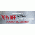 Ray&#039;s Outdoors - 70% Off Outrak Clothing &amp; Accessories e.g. Outrak Retro 37L Duffel Bag $27 (Was $89)