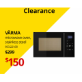 IKEA - VARMA Stainless Steel Microwave Oven $150 (Save $149)