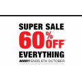 OxfordShop 60% Off Sitewide Super Sale - Ends 6 Oct
