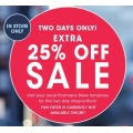 Further 25% Off On Sale At Portmans - Two Day In-store Only Offer (Extended till 9 June)