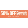 Bing Lee - 50% Off Panasonic Batteries e.g. Panasonic LR6EG/20B EVOLTA AA 20pk $15 (Was $29.95)