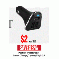MSY - 80% Off on Screen Protectors &amp; Car Holder Charger e.g. Partlist Smart Charge/3 Ports/5V/5.2A $2 (Was $12)