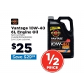 Repco - Penrite Vantage 10W-40 6L Engine Oil $25 (Save $29.99)