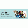 Amazon A.U - 30% Off Selected Pet Products - Valid until Tues,18/9
