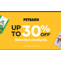 Petbarn - Click Frenzy Julove: Up to 30% Off Selected Products - 4 Days Only