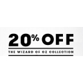 20% Off On Wizard Of Oz Collection At Peter Al;Alexander - Ends 10 Aug 