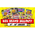 JB Hi-Fi - Big Brand Sellout - Valid until Thurs 28th Jan
