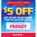 Pharmacy Online - Frenzy Sale: $5 Off Everything - Minimum Spend $69