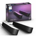 Amazon - Philips Hue Play - White &amp; Colour Ambiance Smart LED Bar Light - Black - 2 Pack (Base Kit) $186.15 Delivered