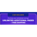 Photobook - Unlimited Additional Pages with Photobook + Free Shipping (code)