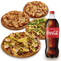Pizza Capers - 2 Large Traditional Pizzas, 2 Kids Pizzas &amp; 1.25L Drink $39 (code)