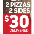 Pizza Hut - Latest Offers e.g. 2 Pizzas + 2 Sides $30 Delivered; 4 Large Pizzas + 4 Sides $45 Pick-Up / Delivery etc. (codes)
