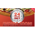Pizza Hut Red Hot Pizza Deals! 24 Hours Only!
