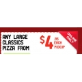 Pizza Hut - Large Pizzas from $4.95! One week only!