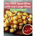 Pizza Hut - Free Spud Bites with Any Large Pizza (code)! 3 Days Only
