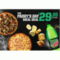 Pizza Hut - St Patricks Day: 2 Large Pizzas, Garlic Bread &amp; 1.25L Drink $29.95 Delivered (code)