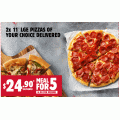 Pizza Hut - Latest Coupons: 2 x 11&#039;&#039; Large Pizzas $25.90 Delivered; Large Pizza + 2 Medium Pizzas $25.95 Delivered &amp; More (codes)