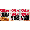 Pizza Hut - Latest Offers e.g. MUTAGEN Cheese Lover Pizzas $10.95 Pic-Up / $13.95 Delivery; 4 Pizzas + 4 Sides $45 Pick-Up/Delivery etc.