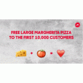 Pizza Hut - 10,000 FREE Margherita Pizzas This Weekend Pizza Hut In-Store Only. First 10 Customers Per Store