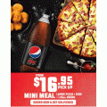 Pizza Hut - Latest Coupons: 2 Sides $6 Pick-Up; 2 Large Pizzas, Garlic Bread &amp; 1.25ml Drink $29.95 Delivered &amp; More