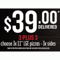 Pizza Hut - Latest Offers: 3 Pizzas $23.95 Pickup or $31.95 Delivered &amp; More (codes)