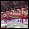 Costco - All Pork Hot Dog + 590ml Soda (with Refill) - $1.99