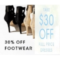 Portmans $30 Off Full Priced Dresses &amp; 30% Off Shoes 
