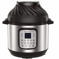 Amazon - Instant Pot 140-0022-01 Duo Crisp and Air Fryer, Multi-Use Pressure Cooker and Air Fryer, Stainless Steel, 8L $219