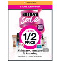 Priceline - 3 Days Sale: Up to 1/2 Price Skincare, Suncare &amp; Tanning