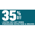 Myprotein - 35% Off Everything + Extra 10% Off Food &amp; Snacks (code)