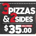 Pizza Hut - Latest Offers e.g. 3 Pizzas &amp; 2 Sides $35 Delivered &amp; More (codes)