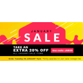 Pushys - January Sale: Extra 20% Off Sale Items (code)