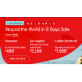 Qantas - Around the World in 8 Days Sale: Up to 35% Off International Return Flight Fares