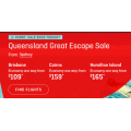 Qantas - Great Escape Sale: Domestic One-Way Fares from $99 e.g. Brisbane to Rockhampton $99
