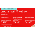 Qantas - Unearth South Africa Sale: Up to 20% Off Return Flight Fares! Today Only