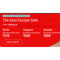Qantas - The Asia Escape Sale: Up to 20% Off Flights to International Return Flight Fares! Today Only